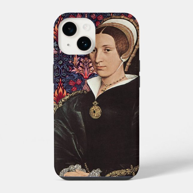 Coque iPhone Étui de téléphone de Katherine Howard Reine d'Angl (Verso)