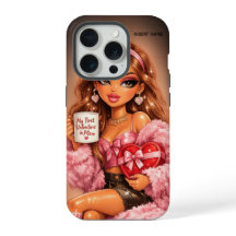 Étui de téléphone de la Saint-Valentin pour l'amou