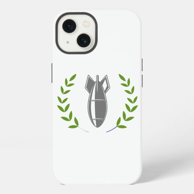 Coque iPhone Étui de téléphone de l'Université Atomique (Verso)