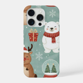 Coque iPhone 15 Pro Étui de téléphone de Noël