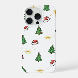 Coque iPhone 15 Pro Étui de téléphone de Noël festif