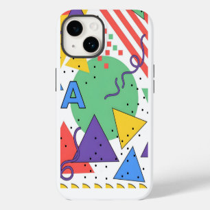 Coque Pour iPhone 14 Étui de téléphone de style Memphis Dopamine Décor