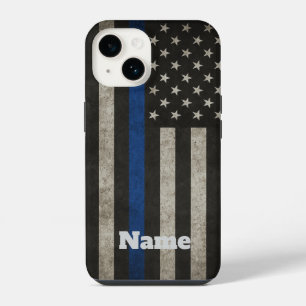 Coque Pour iPhone 14 Étui de téléphone drapeau américain en détresse Th