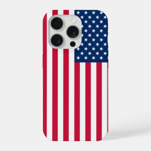 Coque iPhone 15 Pro Étui de téléphone Drapeau américain patriotique