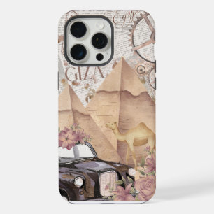 Coque iPhone 15 Pro Max Étui de téléphone Egypte vintage