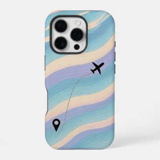 Coque iPhone 16 Pro "Étui de téléphone en art botanique minimaliste en