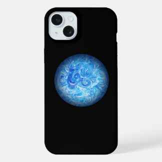 Coque iPhone 15 Plus Étui de téléphone en art fluide Calm Tide