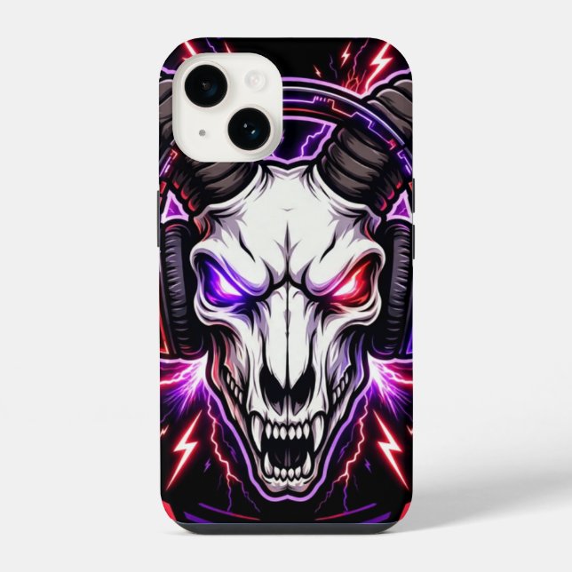 Coque iPhone Étui de téléphone en direct BAAL (Verso)