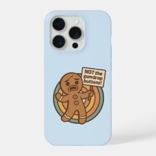 Coque iPhone 15 Pro Étui de téléphone en pain d'épice mignon Cadeau de