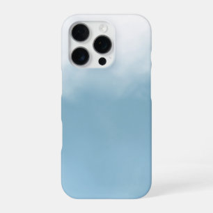Coque iPhone 16 Pro Étui de téléphone esthétique bleu nuage