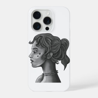 Coque iPhone 15 Pro Étui de téléphone esthétique Muse céleste