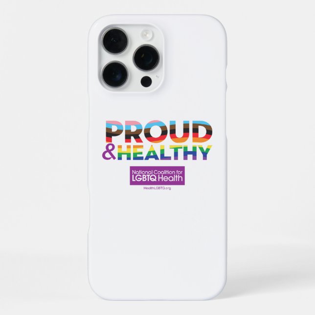 Coque iPhone Étui de téléphone Fier et en bonne santé (Verso)