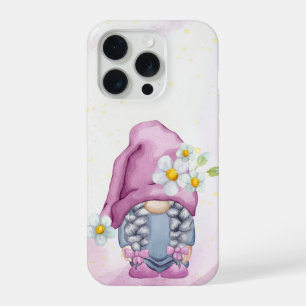 Coque iPhone 15 Pro Étui de téléphone Fille Gnome Mignonne