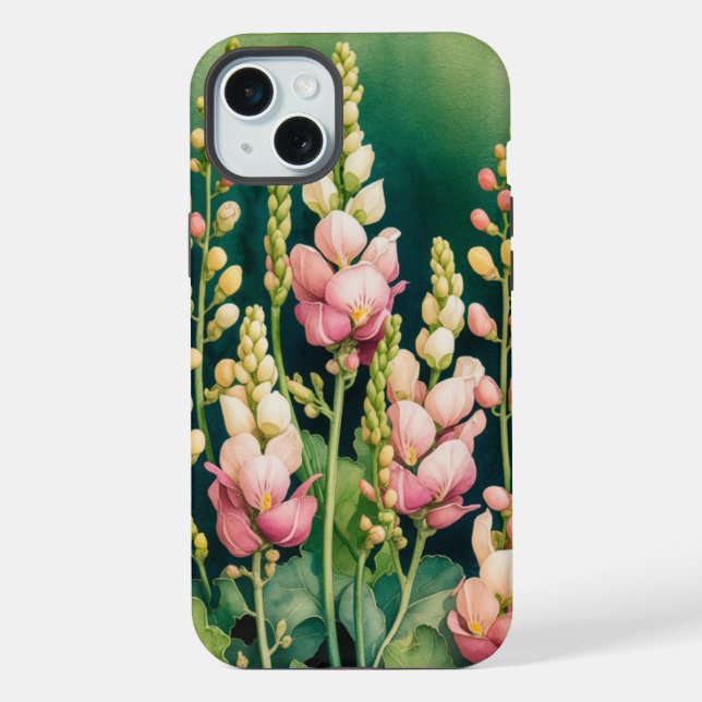 Coque iPhone Étui de téléphone Fleur 1 (Verso)