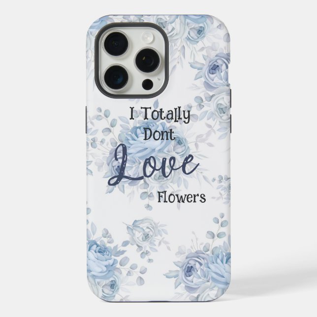 Coque iPhone Étui de téléphone Fleurs (Verso)