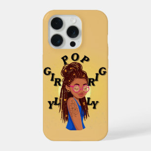 Coque iPhone 15 Pro Étui de téléphone girly pop locs