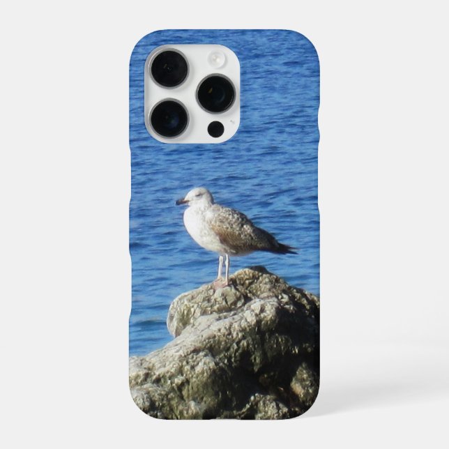 Coque iPhone Étui de téléphone Goéland (Verso)