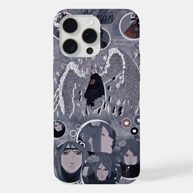 Coque iPhone Étui de téléphone imprimé animé pour iPhone (Verso)