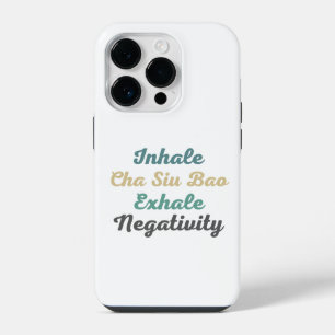 Coque Pour iPhone 14 Plus Étui de téléphone Inhale Cha Siu Bao Exhale Négati