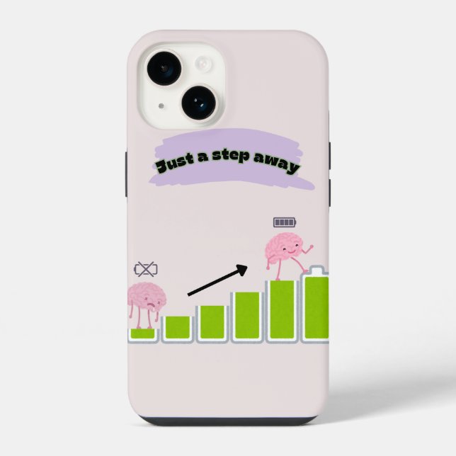 Coque iPhone Étui de téléphone inspirant (Verso)