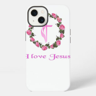 Etui iPhone 13 Étui de téléphone J'aime Jésus