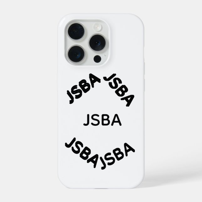 Coque iPhone Étui de téléphone JSBA (Verso)