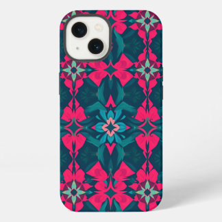 Etui iPhone 13 Étui de téléphone kaléidoscope aux tons de bijoux 