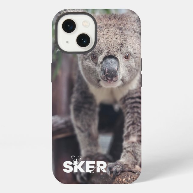 Coque iPhone Étui de téléphone Koala (Grave digga) (Verso)