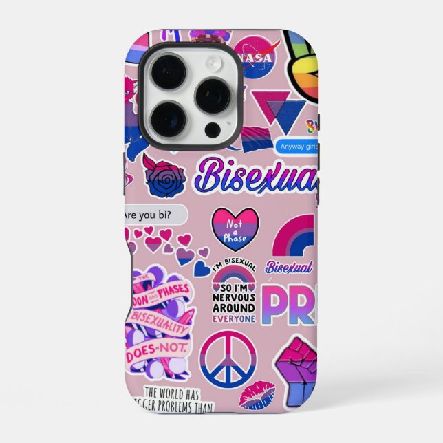 Coque iPhone Étui de téléphone LGBTQ+  (Verso)