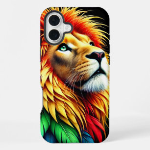 Coque iPhone 16 Plus Étui de téléphone Lion Artsy