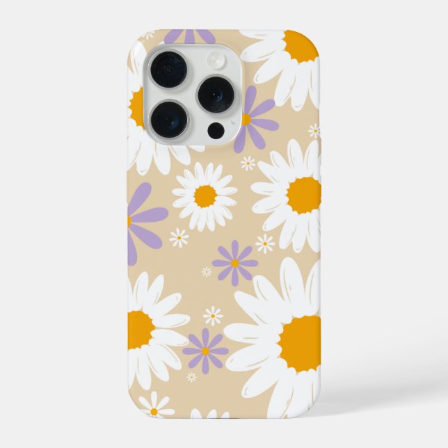 Coque iPhone Étui de téléphone - Marguerite  (Verso)