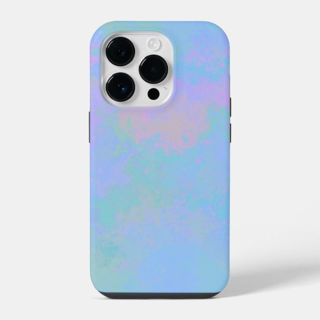 Coque iPhone Étui de téléphone multicolore abstrait (Verso)