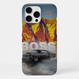 Coque iPhone 16 Pro Max Étui de téléphone Muscle Car des années 90 Des