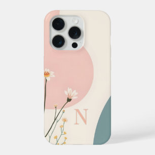 Coque iPhone 15 Pro Étui de téléphone N Monogramme Minimaliste – Moder