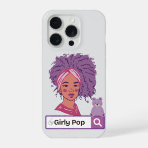 Coque iPhone 15 Pro Étui de téléphone ourson pop girly