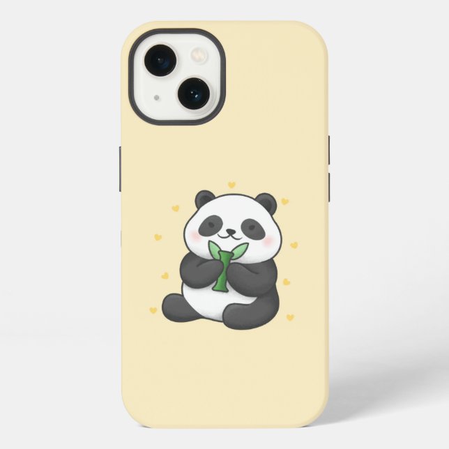 Coque iPhone Étui de téléphone Panda (Verso)