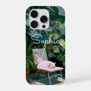 Coque iPhone 15 Pro Étui de téléphone personnalisé au nom