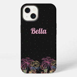 Etui iPhone 13 Étui de téléphone personnalisé avec nom