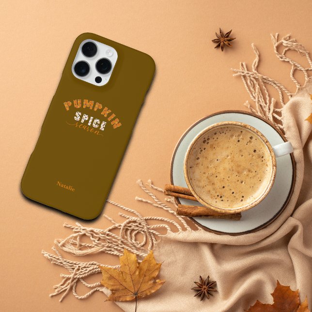 Coque iPhone Étui de téléphone personnalisé avec nom Vibes de C (Créateur téléchargé)