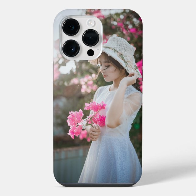 Coque iPhone Étui de téléphone personnalisé avec photo pour iPh (Verso)