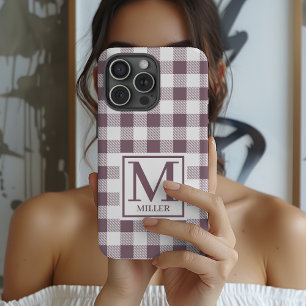 Coque iPhone 15 Pro Étui de téléphone personnalisé élégant pour femme,