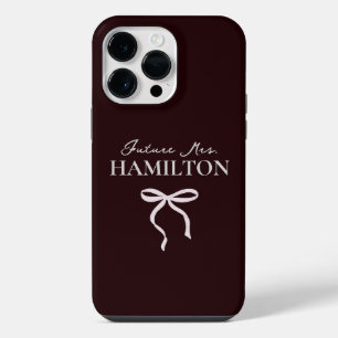 Coque Pour Pour iPhone 14 Pro Max Étui de téléphone personnalisé Future Mrs. Cadeau