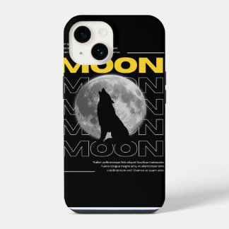 Coque Pour iPhone 14 Étui de téléphone personnalisé Loup Mystique avec
