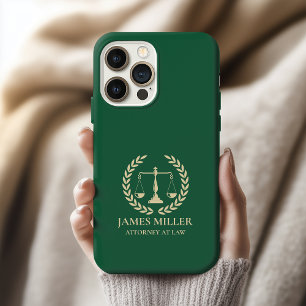 Coque iPhone 15 Pro Étui de téléphone personnalisé pour avocat, Cadeau