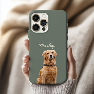Coque iPhone 15 Pro Étui de téléphone personnalisé pour chien et chat,