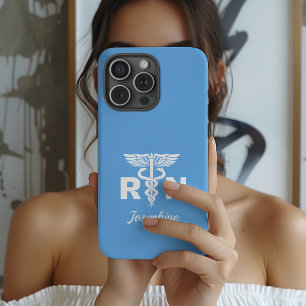 Coque iPhone 15 Pro Étui de téléphone personnalisé pour infirmière dip