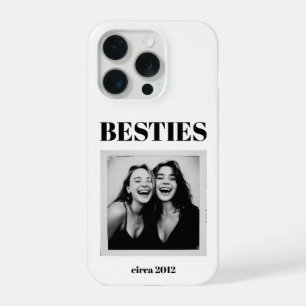 Coque iPhone 15 Pro Étui de téléphone personnalisé pour meilleure amie