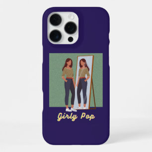 Coque iPhone 16 Pro Max Étui de téléphone pop girly