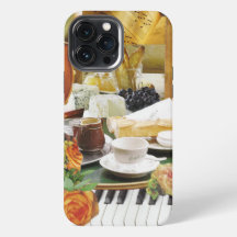 Étui de téléphone portable à clavier de piano