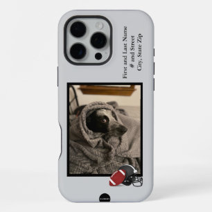 Coque iPhone 16 Pro Max Étui de téléphone portable thème football photo et
